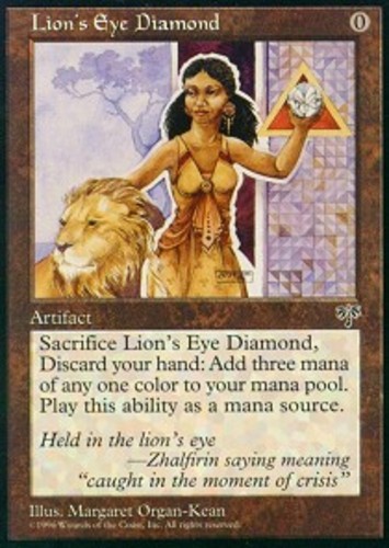 Lion's Eye Diamond マジック：ザ・ギャザリング Lion's Eye Diamond | Mirage | Card Kingdom