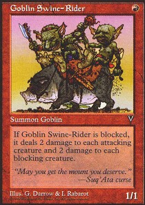 Goblin Swine-Rider