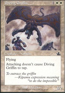 Diving Griffin