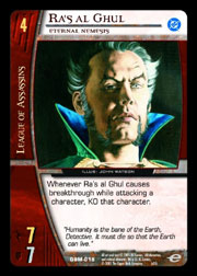 Ras al Ghul, Eternal Nemesis