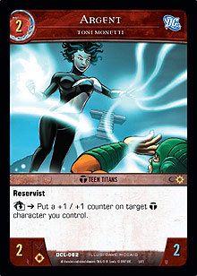 Argent, Toni Monetti