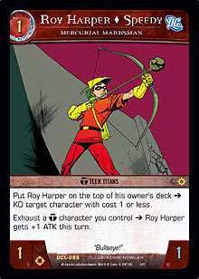 Roy Harper Speedy, Mercurial Marksman