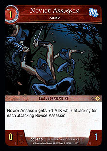 Novice Assassin, Army