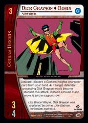 Dick Grayson Robin, Sidekick