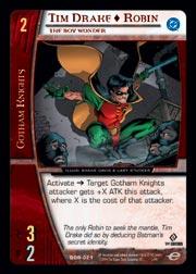 Tim Drake Robin, The Boy Wonder