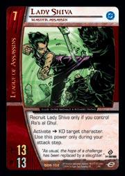 Lady Shiva, Master Assassin