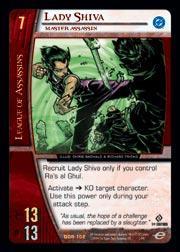 Lady Shiva, Master Assassin