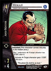 Kiman, Chief Weaponer