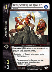 Weaponers of Qward, Army