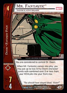 Mr. Fantastic, Dooms Adversary