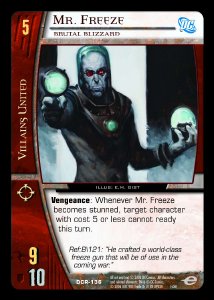 Mr. Freeze, Brutal Blizzard