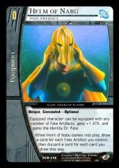 Helm of Nabu, Fate Artifact