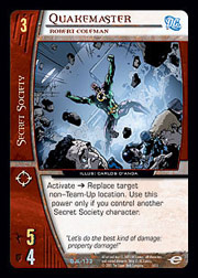 Quakemaster, Robert Coleman
