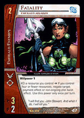 Fatality, Emerald Assassin