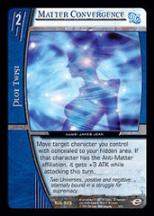 Matter Convergence