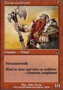 Dwarven Grunt