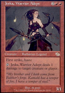 Jeska, Warrior Adept