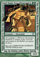 Our Market Research Shows That Players Like Really Long Card Names So We Make This Card to Have the Absolute Longest Card Name Ever Elemental