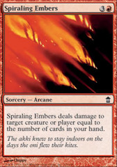 Spiraling Embers