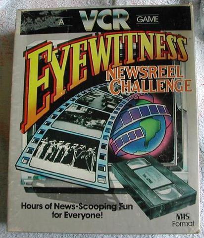 Eyewitness Newsreel Challenge (a VCR Game)