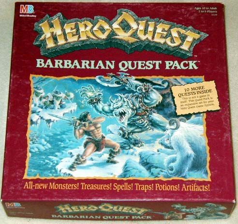 HeroQuest - Barbarian Quest Pack