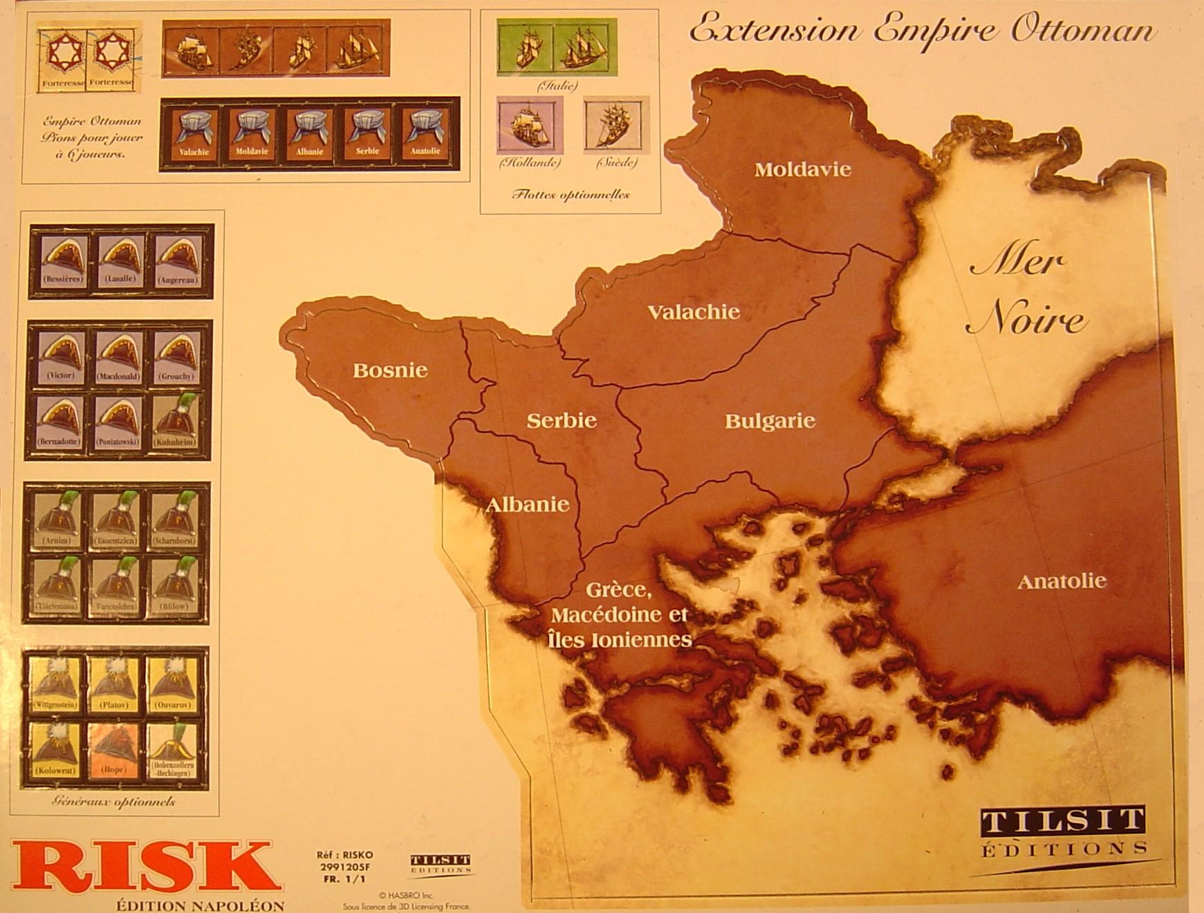 Risk Edition Napoleon - Extension Empire Ottoman