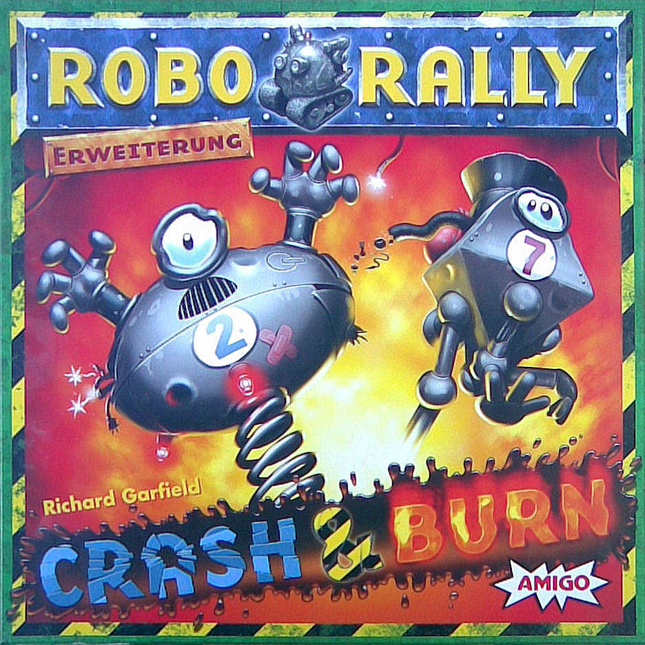 RoboRally - Crash and Burn