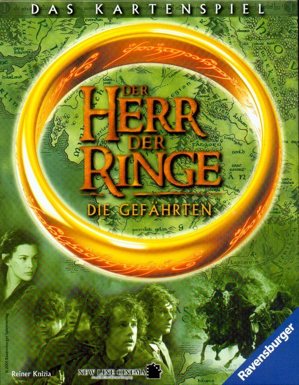 Der Herr der Ringe: Die Gefahrten, Das Kartenspiel