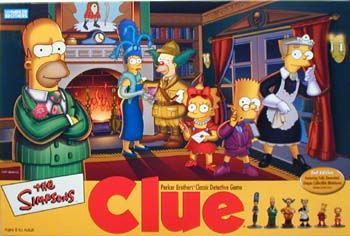 Clue - The Simpsons