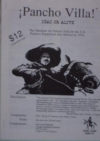 Pancho Villa, Dead or Alive!