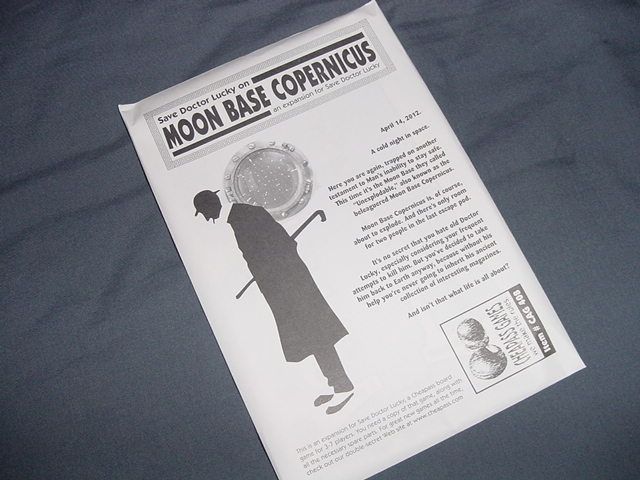 Save Doctor Lucky on Moon Base Copernicus