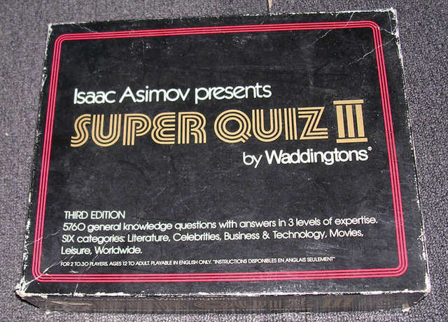 Isaac Asimovs Super Quiz III