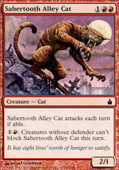 Sabertooth Alley Cat