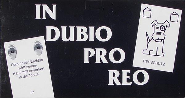 In Dubio Pro Reo