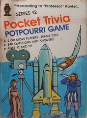 According to 'Professor' Hoyle... Pocket Trivia