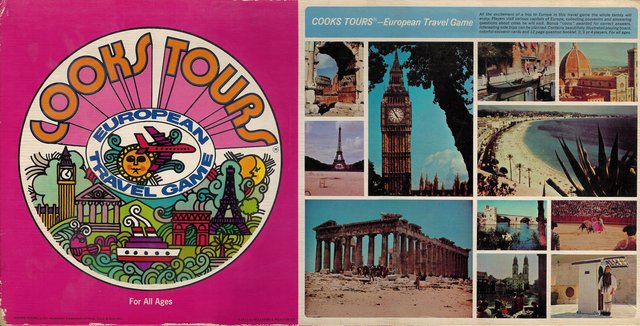 Cooks Tours - European Travel Game