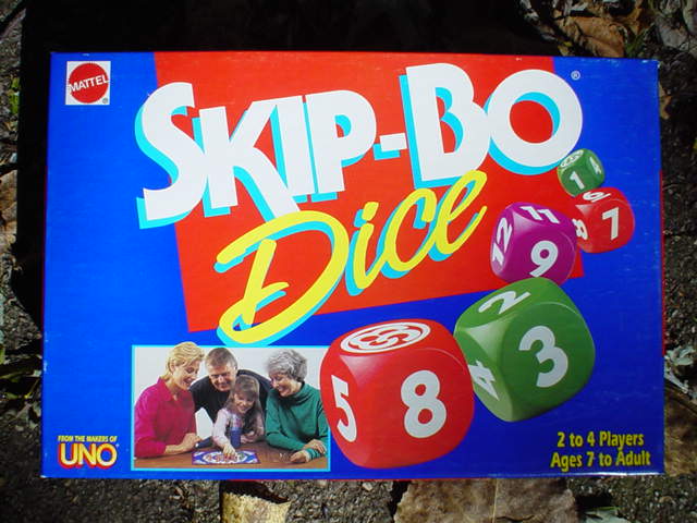 Skip-Bo Dice