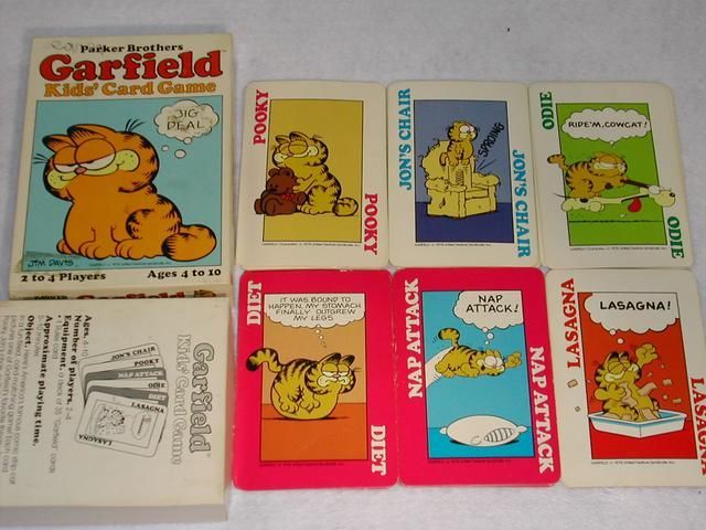 Garfield Kids Card Game