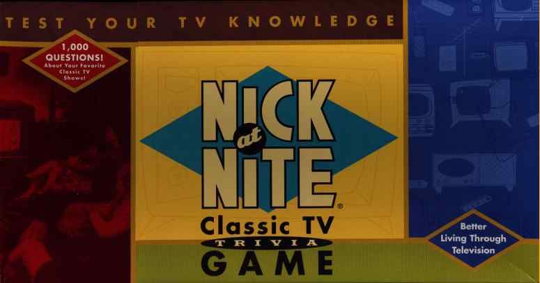Nick at Nite Classic TV Trivia Game