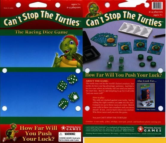 Cant Stop the Turtles