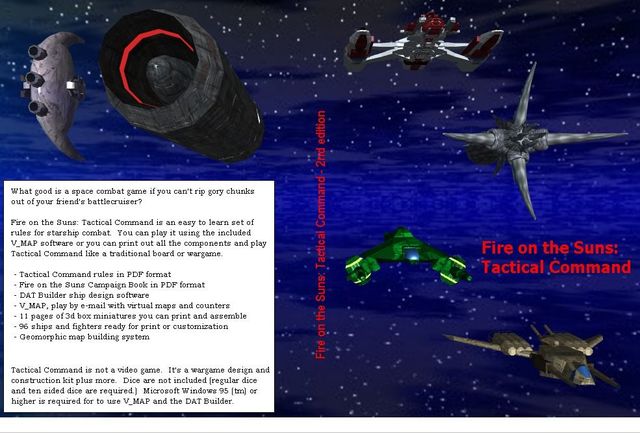 Fire on the Suns: Tactical Command (2nd edition)