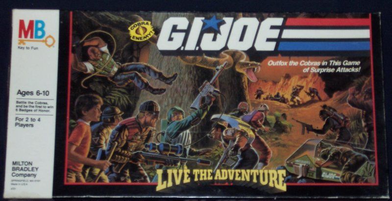 G.I. Joe Adventure Board Game