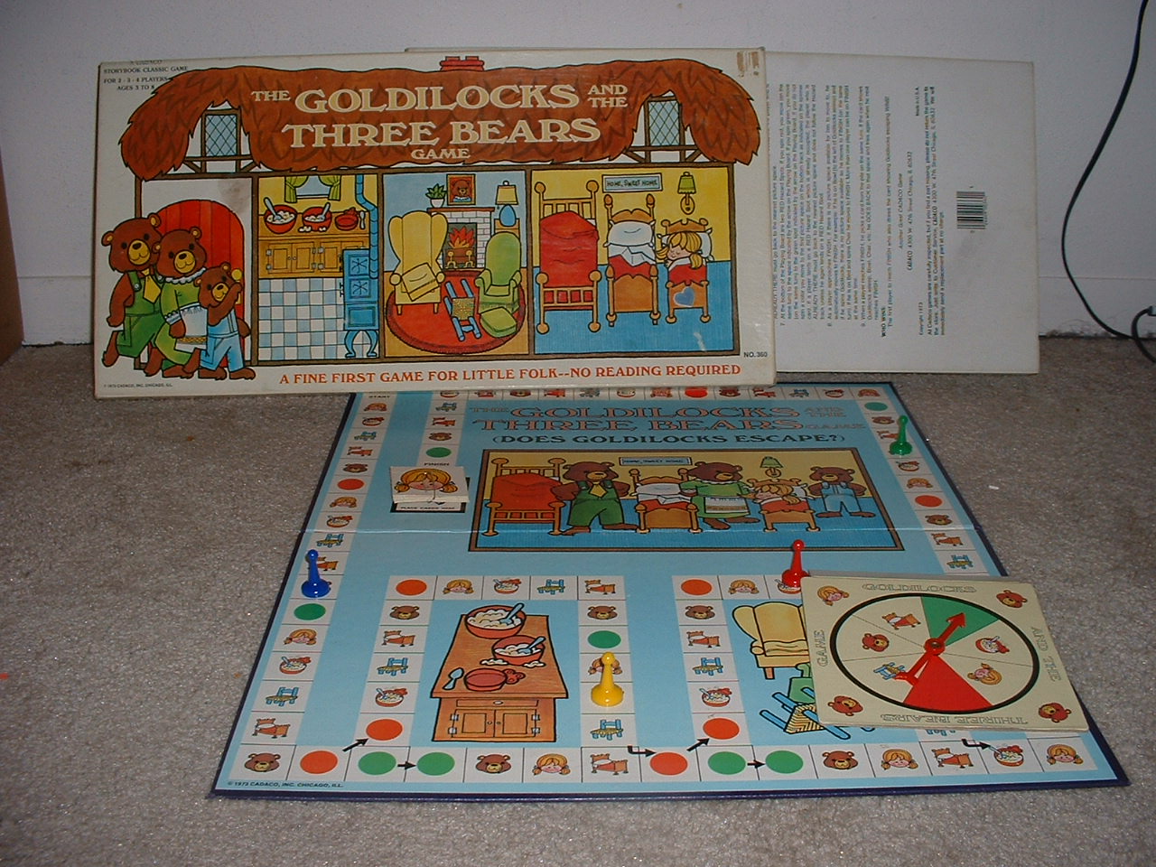 The Goldilocks and the Three Bears Game