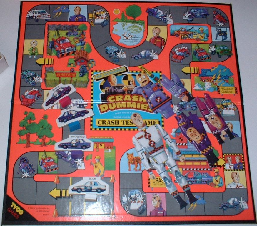 The Incredible Crash Dummies Crash Test Game