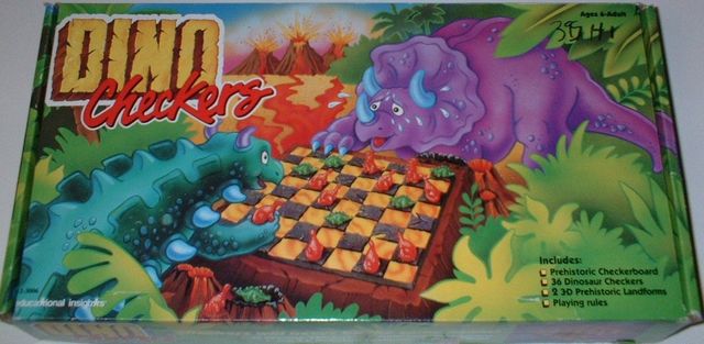 Dino-Checkers