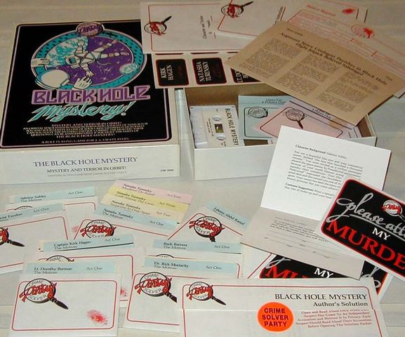 Crime Solver Party: The Black Hole Mystery