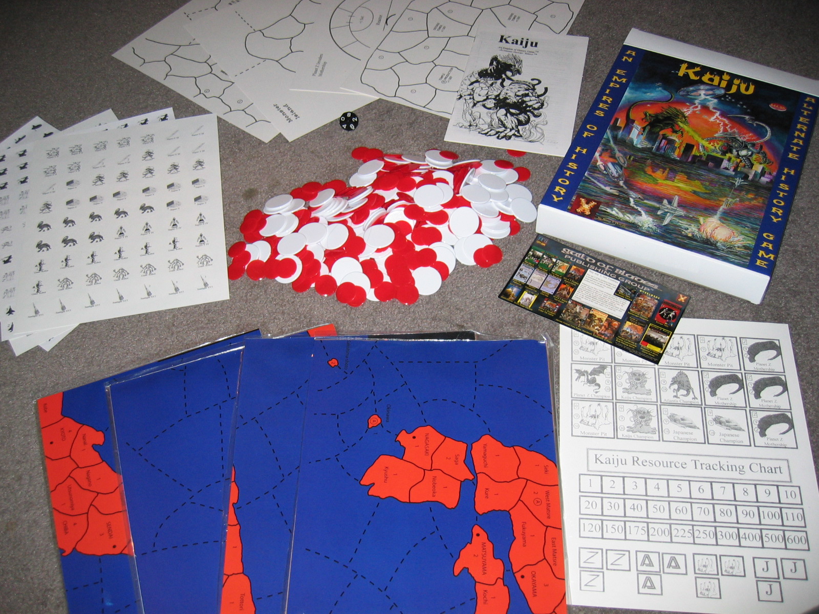 Kaiju: Giant Monster Boardgame