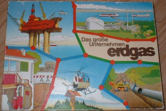 Das groBe Unternehmen Erdgas