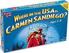 Where in the USA is Carmen Sandiego?