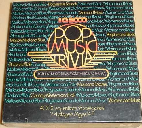 I.Q.2000 Pop Music Trivia Edition